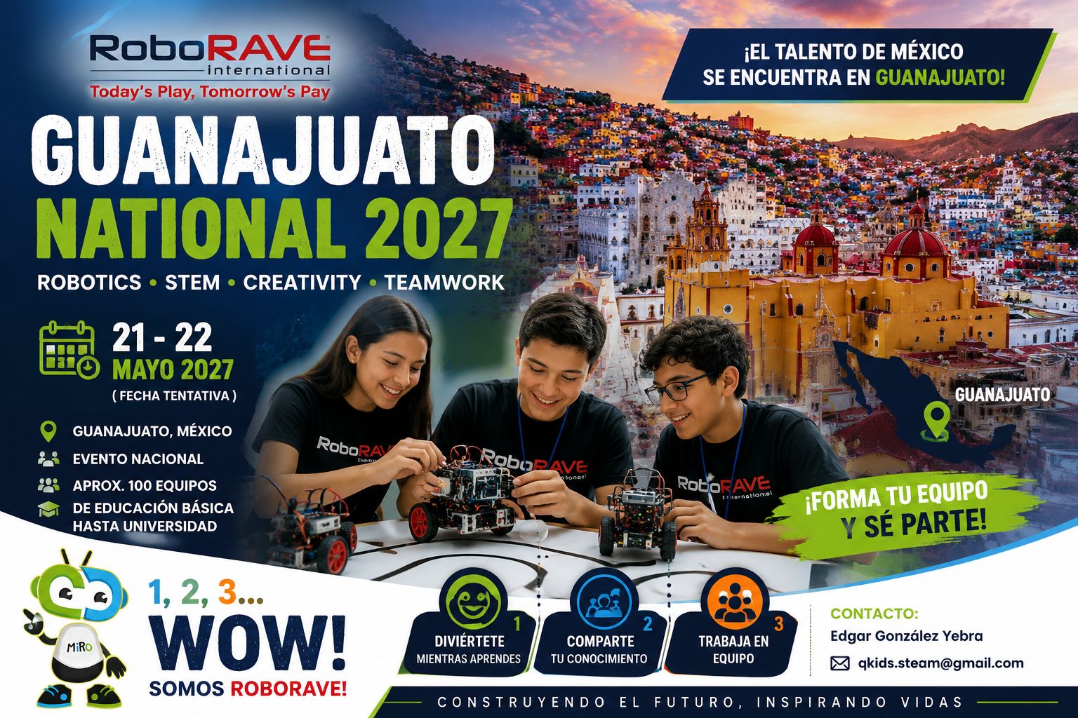 RoboRAVE Guanajuato Open 2027